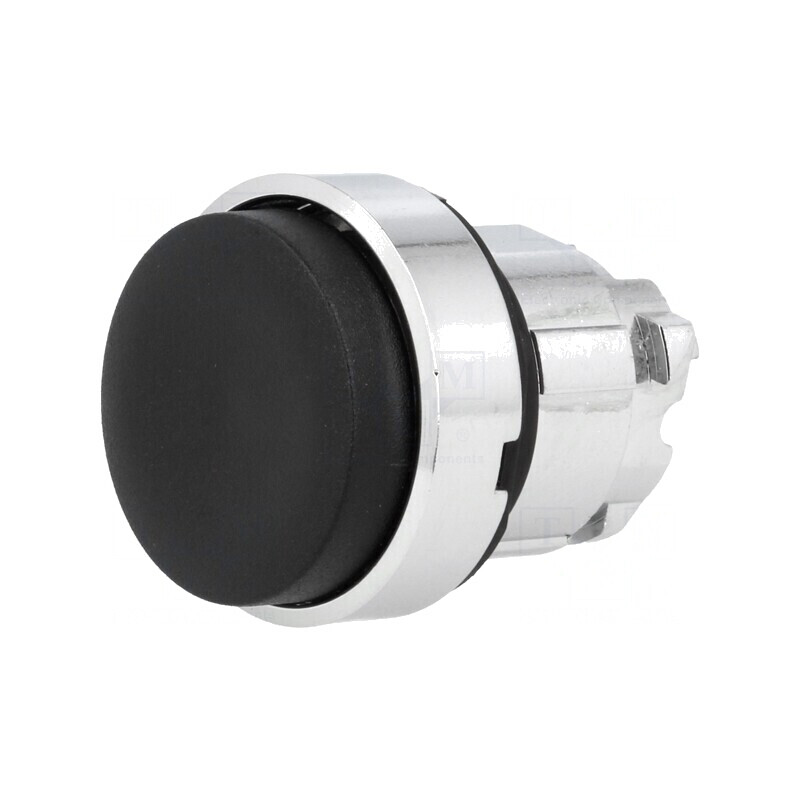 Comutator apăsare 22mm negru stabil | Electronic-mag.ro | Componente Electronice