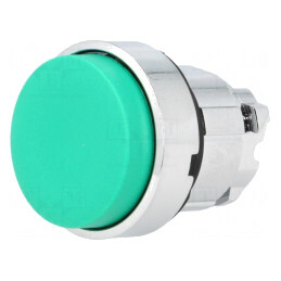 Comutator apăsare 22mm verde stabil 1 poziție | Electronic-mag.ro | Componente Electronice