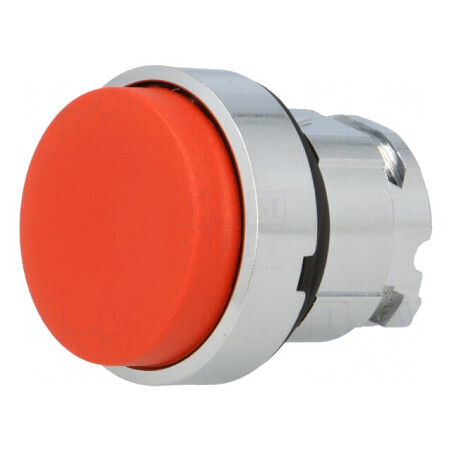 Comutator 22mm Roșu Acționat prin Apăsare | Electronic-mag.ro | Componente Electronice