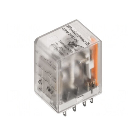 Releu Electromagnetic 4PDT 230VAC 5A | Electronic-mag.ro | Componente Electronice