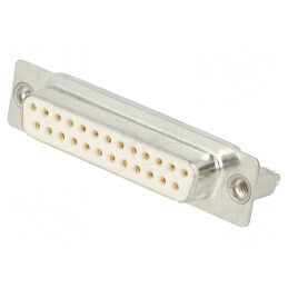D-Sub 25-Pin Soclu Mamă PCB Drept THT | Electronic-mag.ro | Componente Electronice