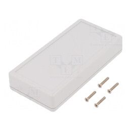 Carcasă universală ABS gri IP54 65x130x25mm | Electronic-mag.ro | Componente Electronice
