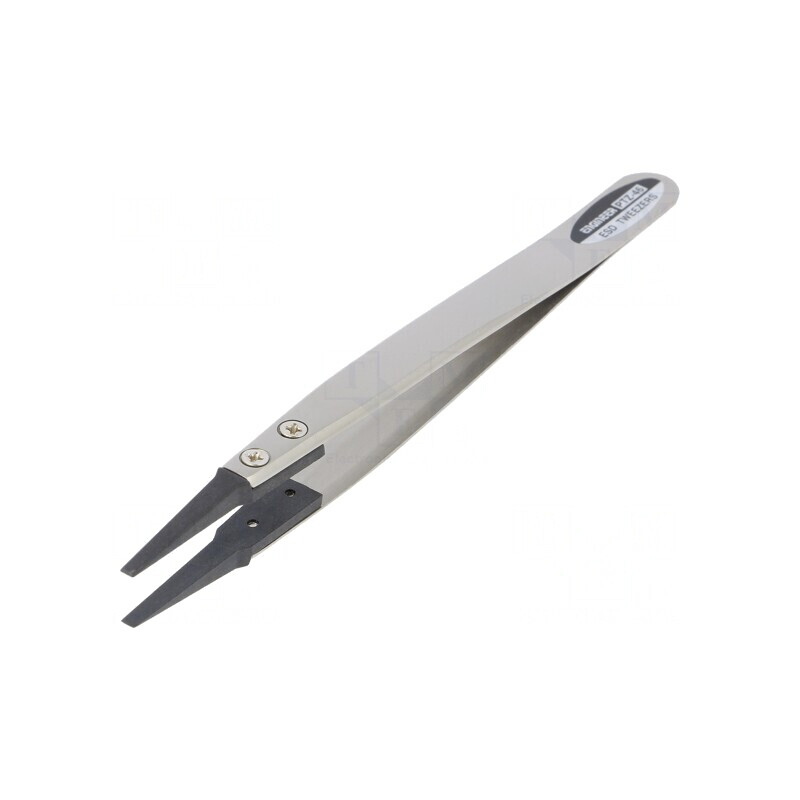 Pensetă ESD 2,3mm Vârf Pătrat 16g | Electronic-mag.ro | Componente Electronice