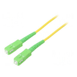 Patch Cord Fibră Optică OS2 SC/APC 25m LSZH | Electronic-mag.ro | Componente Electronice