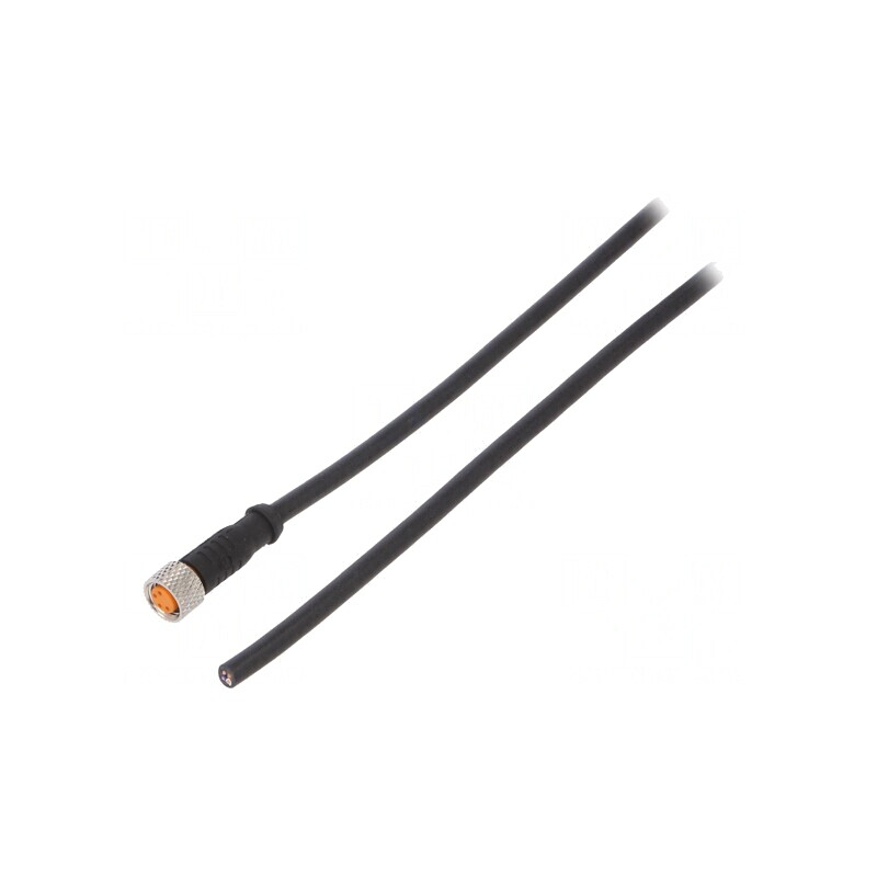 Cablu de Conectare M8 4 PIN 5m 50VAC 4A | Electronic-mag.ro | Componente Electronice