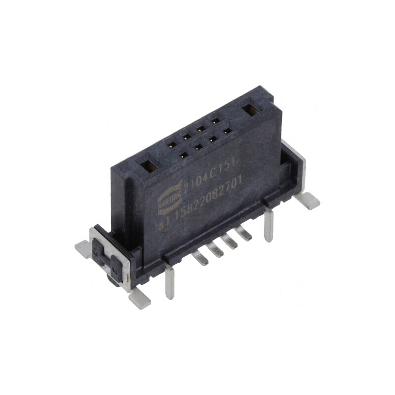 Conector PCB-PCB Mamă 10 PIN Hybrid Har-Flex -55÷125°C | Electronic-mag.ro | Componente Electronice