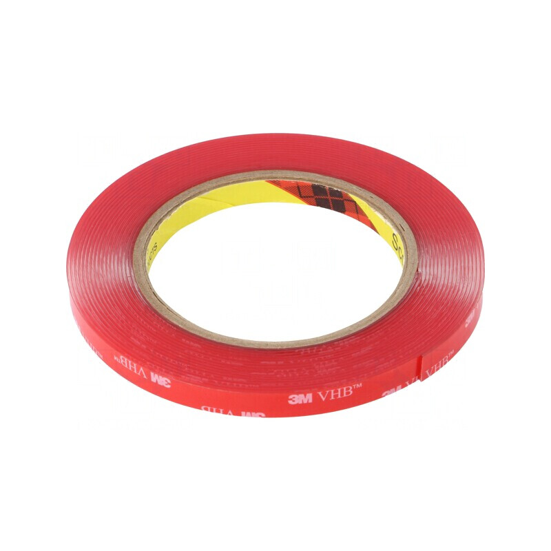 Bandă de Fixare Acrilică Transparentă 9mm x 5,5m | Electronic-mag.ro | Componente Electronice