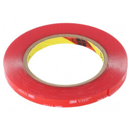 Bandă de Fixare Acrilică Transparentă 9mm x 5,5m | Electronic-mag.ro | Componente Electronice
