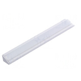 Profil Aluminiu LED Lăptos Alb 1m CORNER10 | Electronic-mag.ro | Componente Electronice