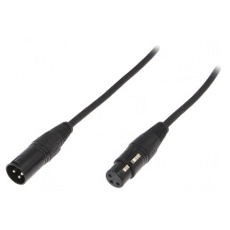 Cablu Audio XLR-XLR 5m | Electronic-mag.ro | Componente Electronice