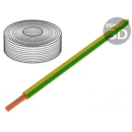 Cablu Electric Verde-Galben 25mm² 450/750V | Electronic-mag.ro | Componente Electronice