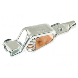 Bornă crocodil 100A max.41mm cositorit | Electronic-mag.ro | Componente Electronice