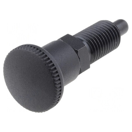 Bolț de fixare M12 finisaj negru 6mm Pas 1,5 | Electronic-mag.ro | Componente Electronice