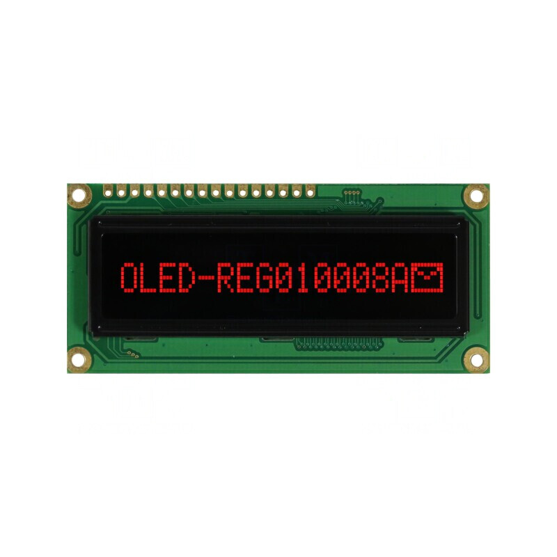 Afișaj OLED Grafic 100x8 Roșu 80x36x10mm | Electronic-mag.ro | Componente Electronice