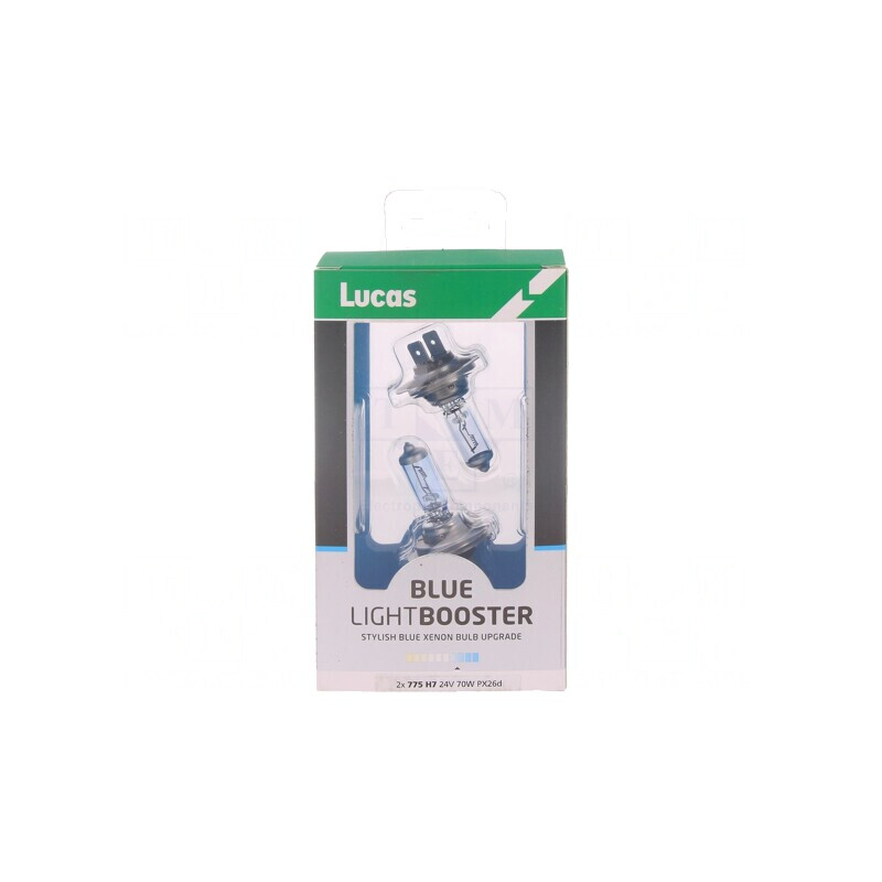Bec auto H7 24V 70W alb-albastru | Electronic-mag.ro | Componente Electronice