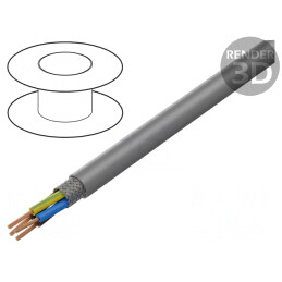 Cablu PVC gri ÖLFLEX® 150CY 5G2,5mm2 300V/500V
