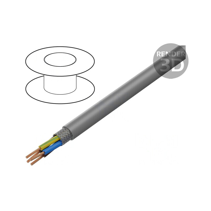 Cablu PVC gri ÖLFLEX® 150CY 5G2,5mm2 300V/500V | Electronic-mag.ro | Componente Electronice Cablu PVC gri ÖLFLEX® 150CY 5G2,5mm2 300V/500V | Electronic-mag.ro | Componente Electronice