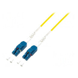Patch cord fibră optică OS2 LC/UPC 3m LSZH | Electronic-mag.ro | Componente Electronice