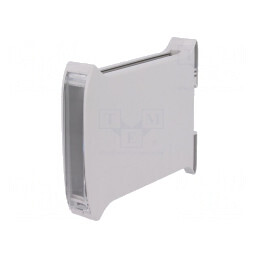 Carcasă pentru șină DIN, gri, 101x22,5x119 mm | Electronic-mag.ro | Componente Electronice