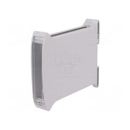 Carcasă pentru șină DIN, gri, 101x22,5x119 mm | Electronic-mag.ro | Componente Electronice