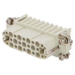 Conector HDC Inserturi Contact Mamă 25 Pini 40-125°C | Electronic-mag.ro | Componente Electronice