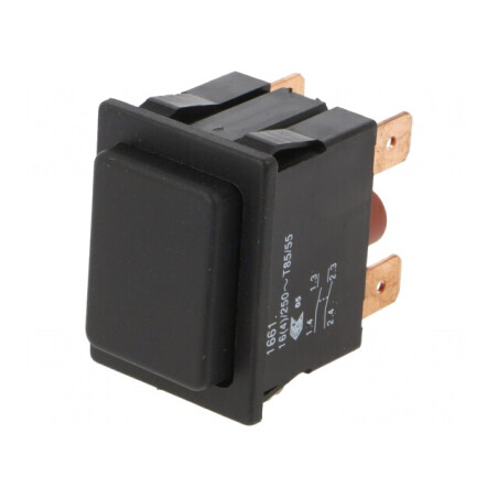 Comutator DPST-NO 16A 250V AC | Electronic-mag.ro | Componente Electronice