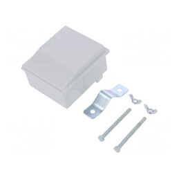Carcasă Cutie de Conexiuni ABS 80x90x48mm | Electronic-mag.ro | Componente Electronice