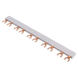 Bară colectoare 2 poli 10mm2 240V/415V 4kV | Electronic-mag.ro | Componente Electronice
