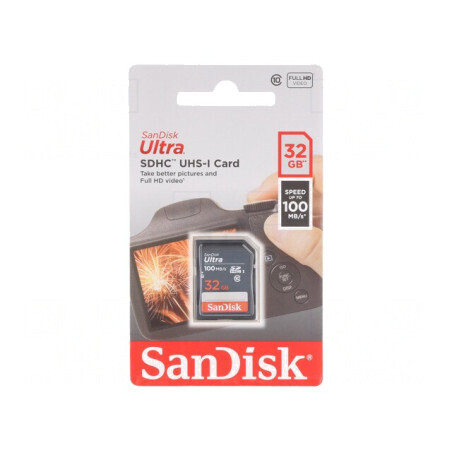 Card de Memorie Ultra SDHC 32GB 100MB/s Class 10 UHS-I | Electronic-mag.ro | Componente Electronice