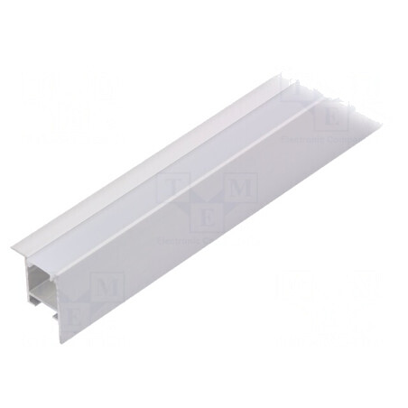 Profil Aluminiu LED 1m Framă Lăptoasă | Electronic-mag.ro | Componente Electronice