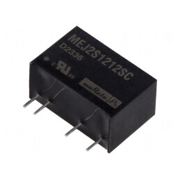 Convertor DC/DC 2W 12V 167mA | Electronic-mag.ro | Componente Electronice