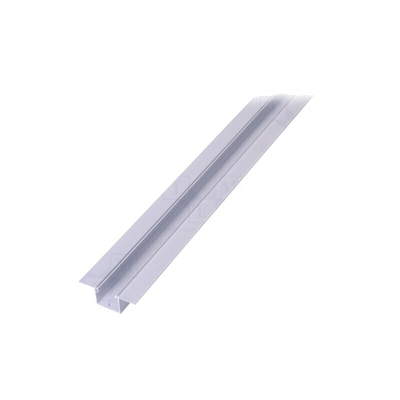 Profil Aluminiu pentru Module LED Alb, 1m, LINEA-IN20 Trimless | Electronic-mag.ro | Componente Electronice