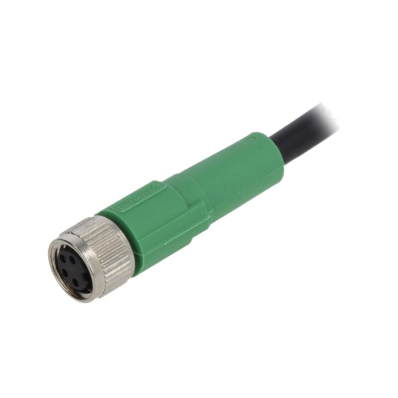 Cablu de Conectare M8 4PIN 1.5m 30VAC 4A PVC | Electronic-mag.ro | Componente Electronice