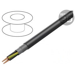 Cablu ecranat JZ-600 HMH-C 4G2,5mm2 | Electronic-mag.ro | Componente Electronice