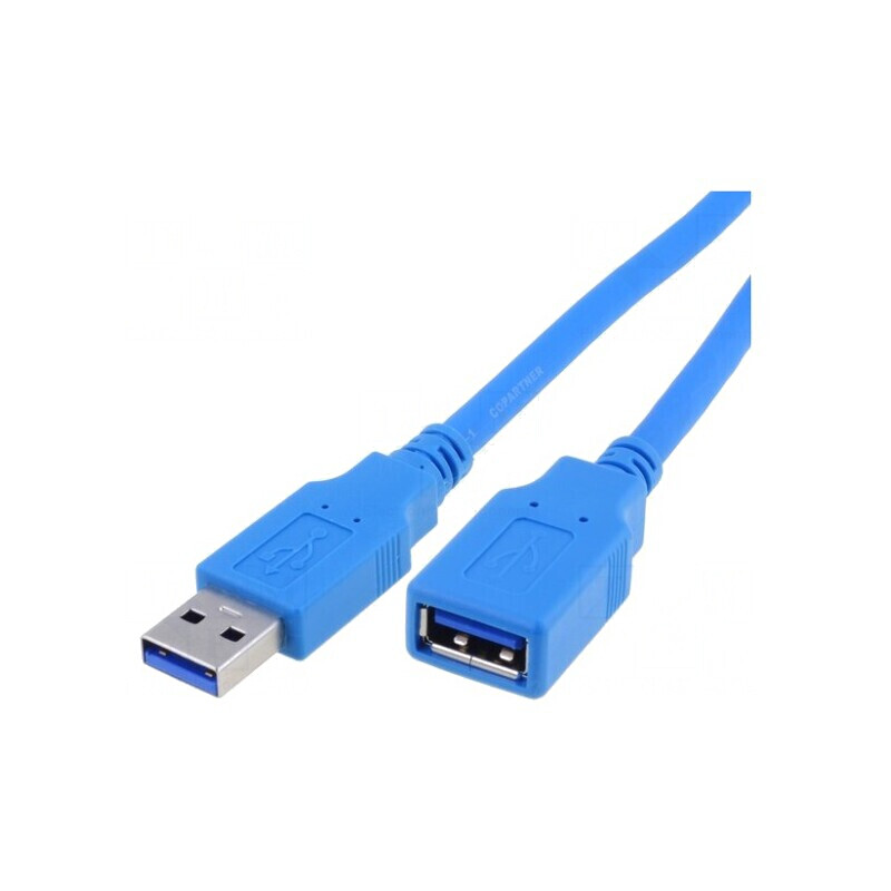 Cablu USB 3.0 A-A 1,5m Albastru | Electronic-mag.ro | Componente Electronice Cablu USB 3.0 A-A 1,5m Albastru | Electronic-mag.ro | Componente Electronice