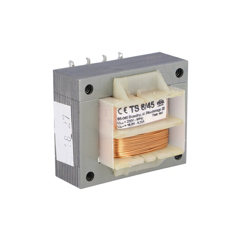 Transformator de Alimentare 8VA 230V 18V 350mA | Electronic-mag.ro | Componente Electronice Transformator de Alimentare 8VA 230V 18V 350mA | Electronic-mag.ro | Componente Electronice