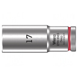 Tubulară HEX 17mm 3/8 Oțel Crom-Vanadium | Electronic-mag.ro | Componente Electronice