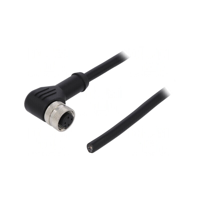 Mufă M12 4 PIN mamă IP65/IP67 250V | Electronic-mag.ro | Componente Electronice