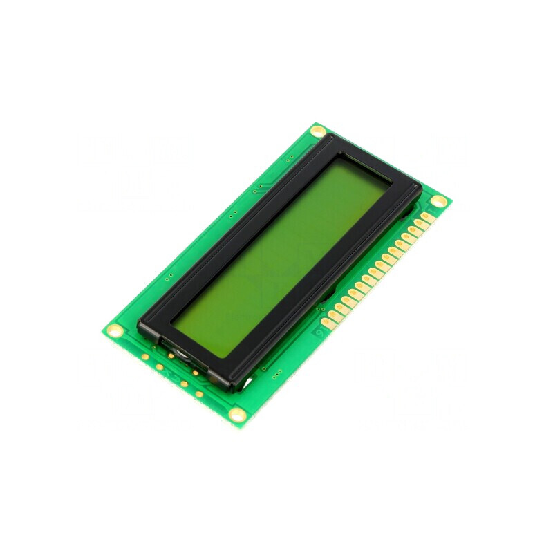 Afișaj LCD Alfanumeric 16x2 STN Positive 80x36mm | Electronic-mag.ro | Componente Electronice