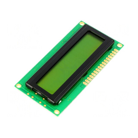 Afișaj LCD Alfanumeric 16x2 STN Positive 80x36mm | Electronic-mag.ro | Componente Electronice