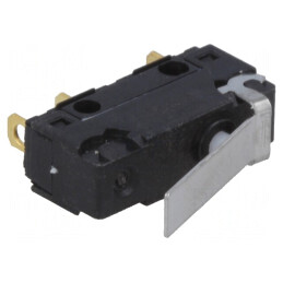 Microîntrerupător SNAP ACTION 5A 250VAC cu manetă SPDT | Electronic-mag.ro | Componente Electronice