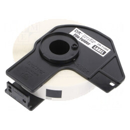 Etichetă Autoadezivă Albă 17mm x 87mm Culoare Caracter Neagră | Electronic-mag.ro | Componente Electronice