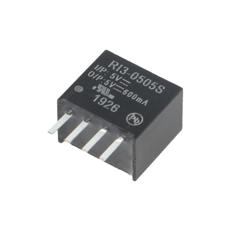 Convertor DC/DC 3W 5V 600mA SIP4 | Electronic-mag.ro | Componente Electronice