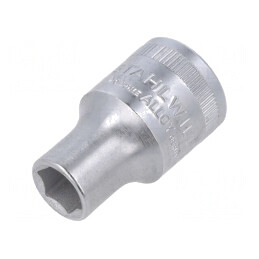 Tubulară HEX 10mm 1/2 38mm oțel cromat scurtă | Electronic-mag.ro | Componente Electronice