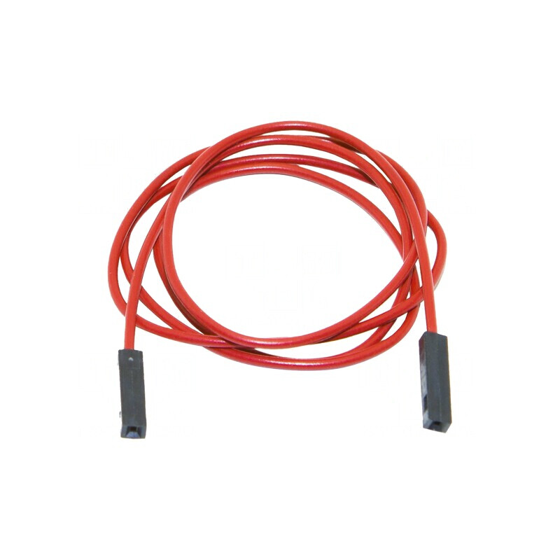 Cablu de măsurare 3A roșu cu pini pătrați | Electronic-mag.ro | Componente Electronice