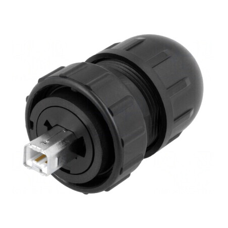 Cablu USB 2.0 cu Mufă USB B Data-Con-X IP67/IP68 | Electronic-mag.ro | Componente Electronice