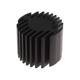 Radiator LED 60mm 50mm Negru | Electronic-mag.ro | Componente Electronice