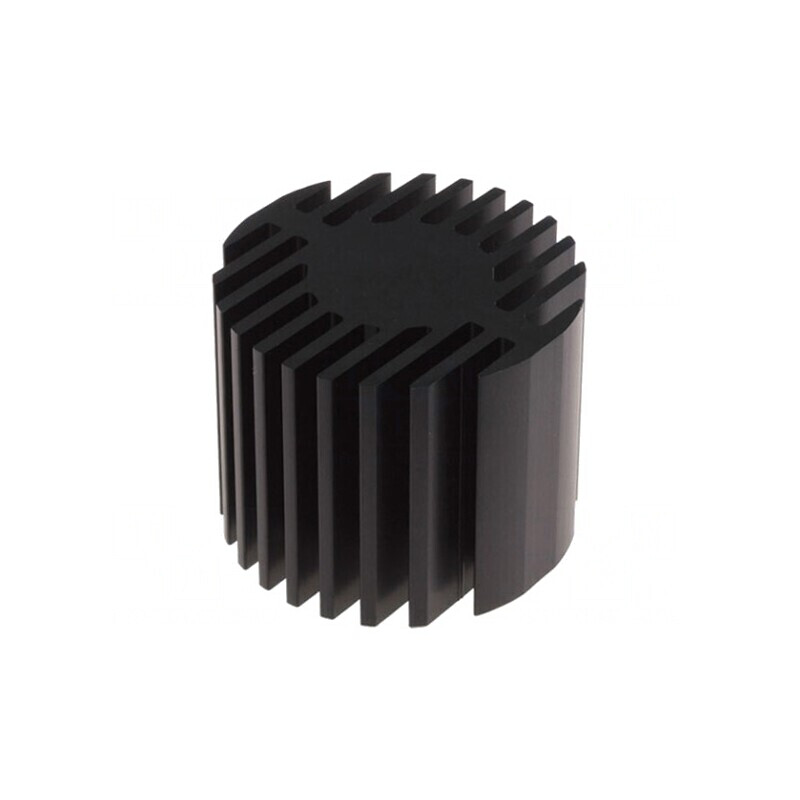 Radiator LED 60mm 50mm Negru | Electronic-mag.ro | Componente Electronice