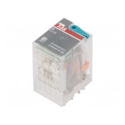 Releu Electromagnetic 4PDT 24VDC 6A | Electronic-mag.ro | Componente Electronice