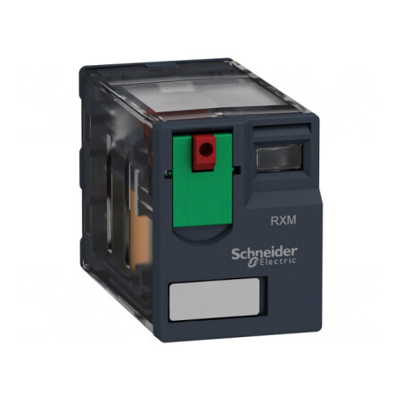 Releu electromagnetic 4PDT 6A 250VAC cu soclu | Electronic-mag.ro | Componente Electronice